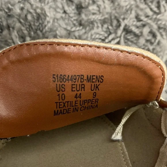 Levi’s canvas loafer, sz 10 - Picture 4 of 4